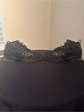 Super Rare Nike Air Trainer Max 2 94 Triple Black Size 12